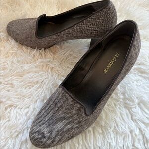 Liz Claiborne Women's Herringbone Patterned Heels